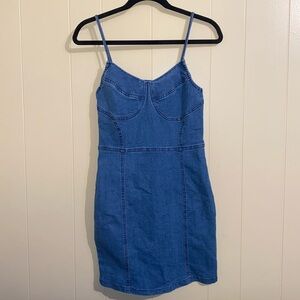 Denim Mini Dress